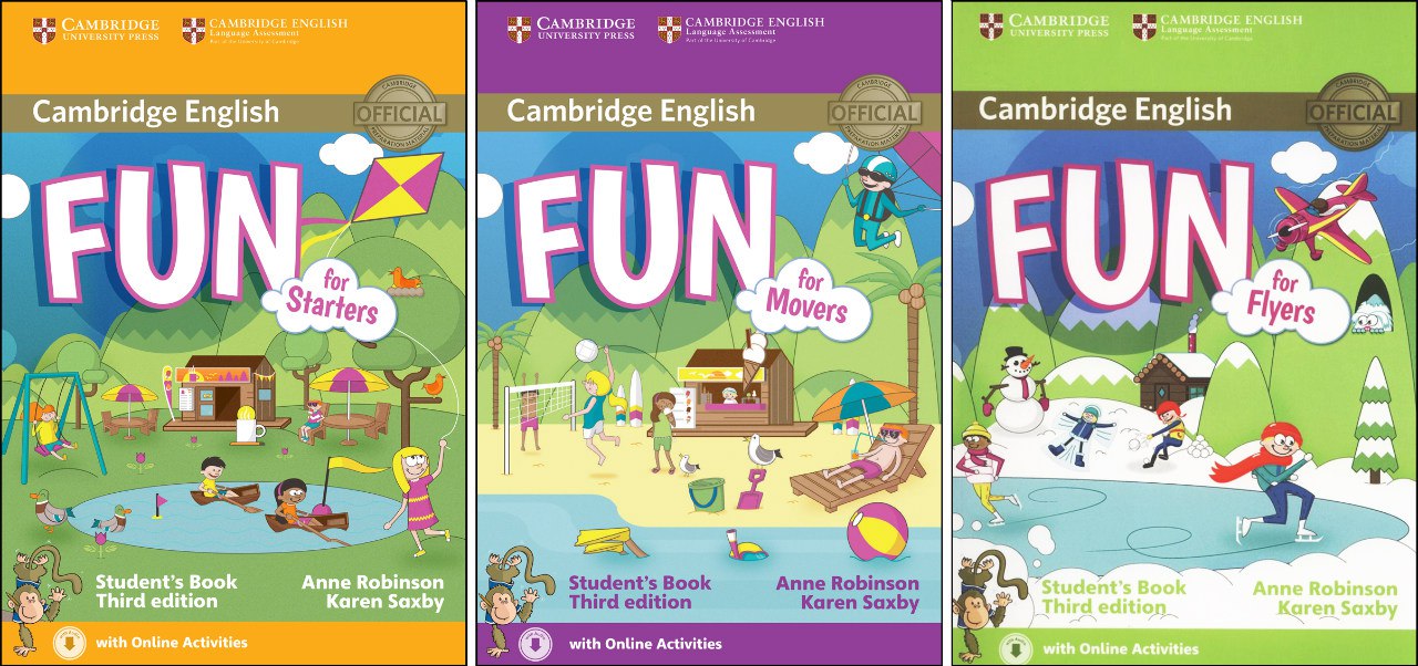 Cambridge english fun for starters movers flyers 3rd edition